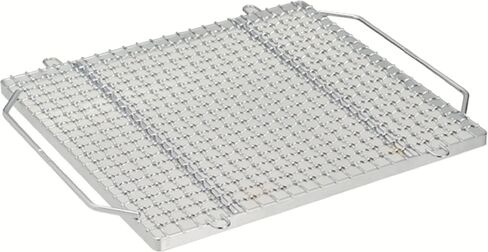 Snow Peak Fireplace Grill - Fireplace Grilling Accessories - Chrome-Coated Steel - 2.4 Ibs - Medium in Saudi Arabia