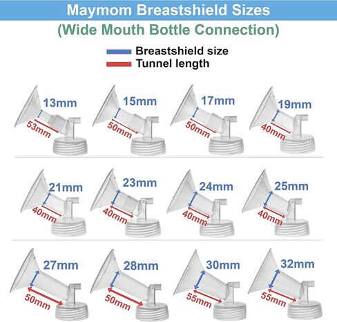 Maymom Pump Parts Compatible with Spectra S2 S1 9 Plus Breastpump, Flange (19mm) Valve Tubing Backflow Protector, Not Original Spectra Replacement Pump Parts S2 Accessories in Saudi Arabia