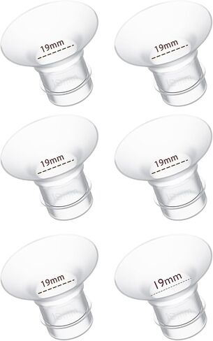 17mm Flange Insert 6PC, Compatible with 17mm Flange Spectra/Flange Inserts for Spectra/Momcozy Flange Inserts/Momcozy Wearable Breast Pump Flange Insert/Flange Inserts for Medela Pump/Willow/TSRETE in Saudi Arabia