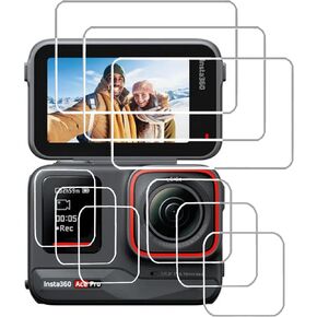 واقي شاشة debous ACE PRO لجهاز Insta360 ACE PRO، غطاء حماية صلب مضاد للخدش من الزجاج المقسى (9 قطع) in Kuwait