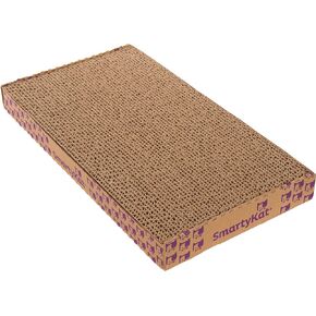 SmartyKat Super Scratcher + Double Wide مع تقنية Catnip Infusion وسادة خدش مموجة للقطط، قابلة للعكس in Kuwait