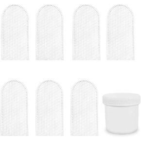 60 قطعة من مناديل تنظيف أسنان الحيوانات الأليفة من آي هوم سيت للكلاب والقطط، مناديل مبللة للتنظيف المعتدل والعناية باللثة للحيوانات الأليفة من أجل نفس منعش وتقليل البلاك والجير in Kuwait