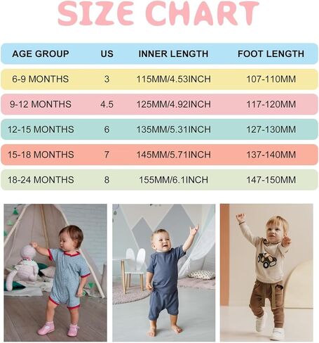 حذاء مشي للأطفال الأولاد والبنات حذاء رياضي للأطفال الصغار غير قابل للانزلاق 6 9 12 15 18 24 شهرًا in Kuwait