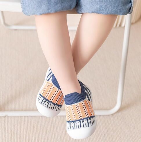 حذاء مشي للأطفال الأولاد والبنات حذاء رياضي للأطفال الصغار غير قابل للانزلاق 6 9 12 15 18 24 شهرًا in Kuwait