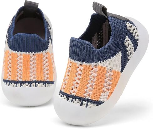 حذاء مشي للأطفال الأولاد والبنات حذاء رياضي للأطفال الصغار غير قابل للانزلاق 6 9 12 15 18 24 شهرًا in Kuwait