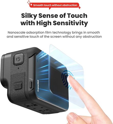 debous ACE PRO Screen Protector for Insta360 ACE PRO, Tempered Glass Anti-scratch Clera Hard Protective Film Shield Cover (9pcs) in Saudi Arabia