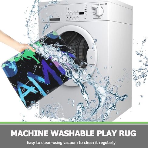 Capslpad Gaming Rug 59"x79"Large Size Gamer Area Rug Non Slip Printed Controller Game Gamepad Carpet for Player Gamer Bedroom Living Room Playroom Kids Room Decor in Kuwait