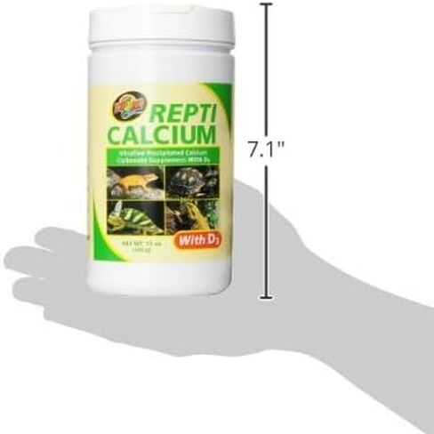 Zoo Med (3 Pack) Reptile Calcium with Vitamin D3, 12-Ounce Each in Saudi Arabia
