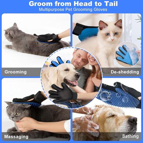 مجموعة الإسعافات الأولية للحيوانات الأليفة من GPUSFAK للكلاب والقطط - مجموعة طوارئ للحيوانات الأليفة مع فرش العناية وقفازات مستلزمات الإسعافات الأولية للمنزل والتخييم والمشي لمسافات طويلة والسفر والصيد والرياضة in Kuwait