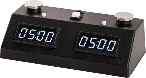 ساعة شطرنج رقمية فن II من زمارت - اسود/ابيض in Kuwait