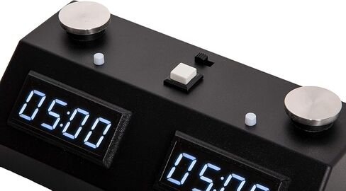 ساعة شطرنج رقمية فن II من زمارت - اسود/ابيض in Kuwait