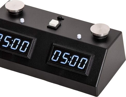 ساعة شطرنج رقمية فن II من زمارت - اسود/ابيض in Kuwait