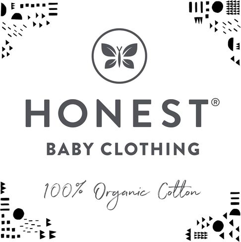 HonestBaby baby-boys 5-pack Long Sleeve Bodysuits One-piece 100% Organic Cotton for Infant Baby Boys, Unisex in Saudi Arabia