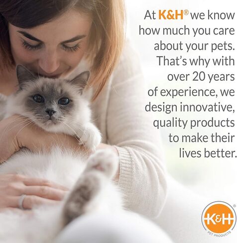 سرير قطط مدفأ من ثيرمو-كيتي للحيوانات الاليفة مقاس 16 انش موكا in Saudi Arabia