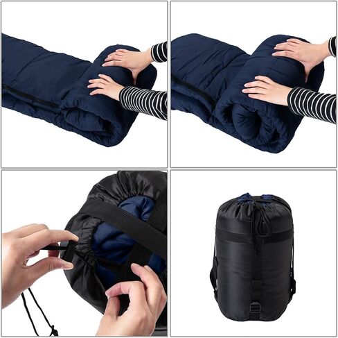 حقيبة نوم اصطناعية باسيفيك باس 50F مع حقيبة ضغط - حجم الأطفال in Kuwait