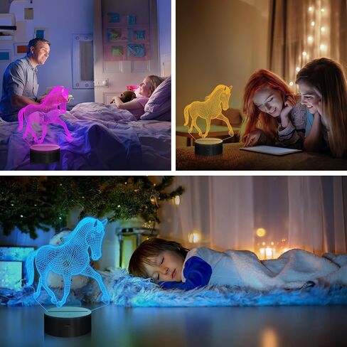 Airplane Gifts for Boy, Men, Aircraft Night Light, Gulfstream 3D Illusion Lamp with Remote and Touch Control, Plane Decor for Men Boy Kids Room, Birthday Gifts in Saudi Arabia