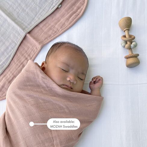 أقمشة التجشؤ العضوية من موزا - أقمشة تجشؤ عضوية 100% للأطفال الرضع وملابس التجشؤ للأطفال الأولاد in Kuwait