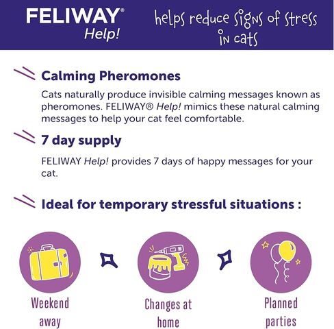 فيليواي® مساعدة! موزع فرمون مهدئ للقطط لمدة 7 ايام in Kuwait