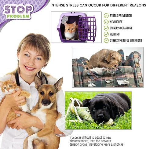 بخاخ فرمون مهدئ وطارد للخدش للقطط - يقلل من خدش الاثاث والتبول - اثناء السفر والالعاب النارية والرعد ومنطقة الطبيب البيطري - يساعد على تخفيف التوتر والقتال والاختباء in Kuwait