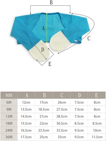 Edenswear Zinc-Infused Summer Mesh Mitten Sleeves for Kids with Eczema - Wet Wrap Therapy in Saudi Arabia