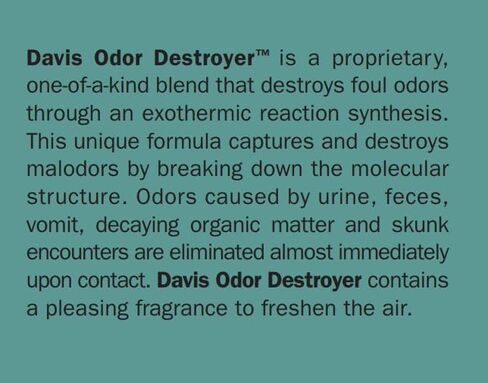 Davis Manufacturing Odor Destroyer - Gallon, 1 gallon in Saudi Arabia