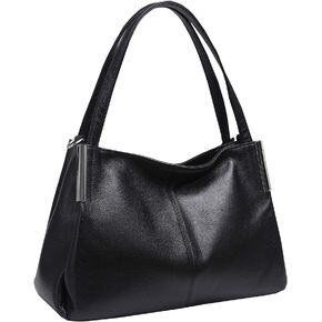 HESHE Leather Purses for Women Tote Top Handle Bags Shoulder Handbags Designer Office Ladies Purse Cross Body Bag