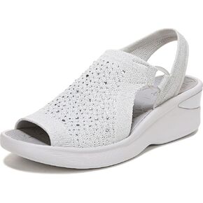 BZees womens Star Bright Slingback Wedge SandalWedge Sandal in Kuwait