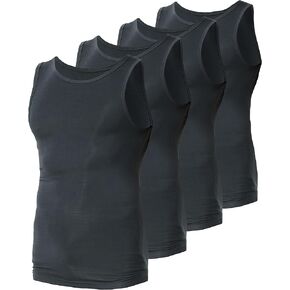 Comfneat Men's 4-Pack Cool Feeling A-Shirts Bamboo Viscose Undershirts Sports Singlets in Saudi Arabia