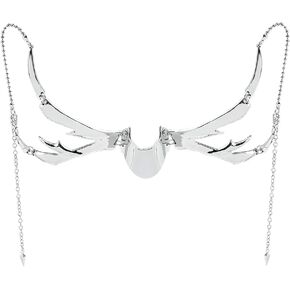 Cyber-Punk Masquerade Mask for Women,Party Prom Metal Mask Liquid Irregular Fluid Face Accessories in Saudi Arabia