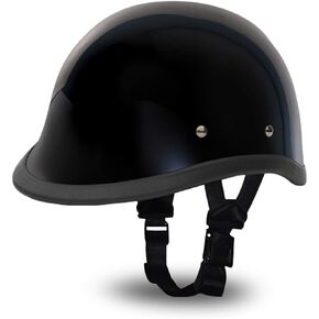 Daytona Helmets Novelty Hawk (XX-Large، أسود شديد اللمعان)، أسود شديد اللمعان، XXL in Kuwait