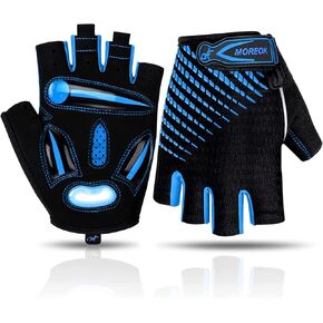 BIKINGMOREOK Cycling Gloves Bike Gloves for Men Women,Breathable Bicycle Gloves,5MM Gel Pads Mountain Bike Gloves,Non-Slip DH Road MTB Biking Gloves for Cycling,Workout Sports