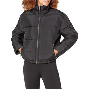 The Drop Women's Ari Cropped Puffer Jacket in Saudi Arabia