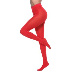 MANZI Microfibre Tights for Women, Semi Opaque Solid Colored Footed Pantyhose 70 Denier