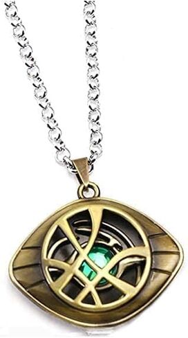 DUOSHIDA Doctor Strange Necklace Eye of Agamotto Costume Prop Stone Pendant (nl005390) in Kuwait