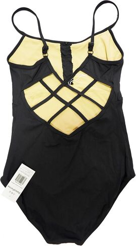 DanceForma Black Cross Back Adjustable Camisole Leotard Skwodico LEW2203 in Saudi Arabia