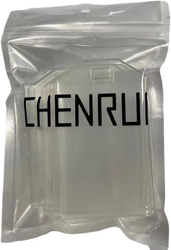 CHENRUI Set of 10 Rectangle Acrylic Luggage Tag Blanks for Guest Tag Table Decor Wedding Setting (5CM X 8.5CM) in Saudi Arabia