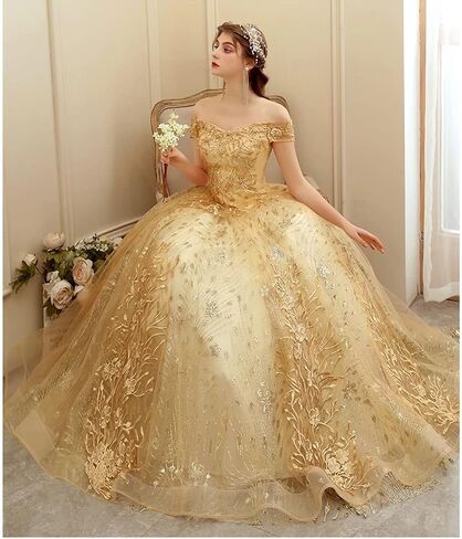 ASULLA Luxury Appliqued Beaded Quinceanera Dresses Off Shoulder A Line Long Formal Evening Ball Gowns in Saudi Arabia