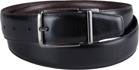 Van Heusen Men's Comfort Stretch Reversible Dress Belt, Brown/Black, Large (38-40) in Saudi Arabia