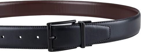 Van Heusen Men's Comfort Stretch Reversible Dress Belt, Brown/Black, Large (38-40) in Saudi Arabia