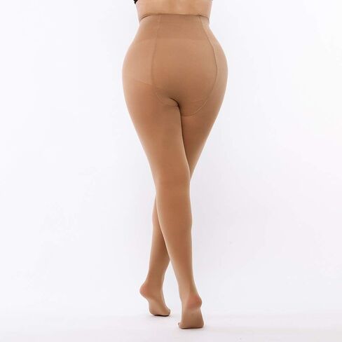 LASETA 2 أزواج من الجوارب غير الشفافة ذات الحجم الكبير للتحكم في جوارب طويلة عالية الخصر للنساء in Kuwait