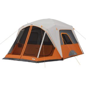 CORE Tent for Family Camping | 4 Person & 6 Person Portable Camp Tent with Carry Bag for Outdoor Car Camping | Included Gear Loft Organizer for Camp Accessories in Saudi Arabia