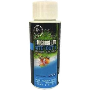 MICROBE-LIFT NITEH64 Nite-Out II منظف حوض السمك وخزان الأسماك من أجل تقليل الأمونيا والنتريت السريع، والمياه العذبة والمياه المالحة، 64 أونصة in Kuwait