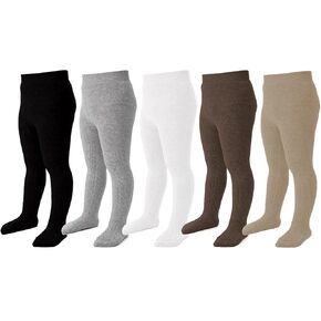 Mini Angel Baby Tights طفلة صغيرة كابل متماسكة طماق القطن جوارب طويلة 5 حزمة in Kuwait