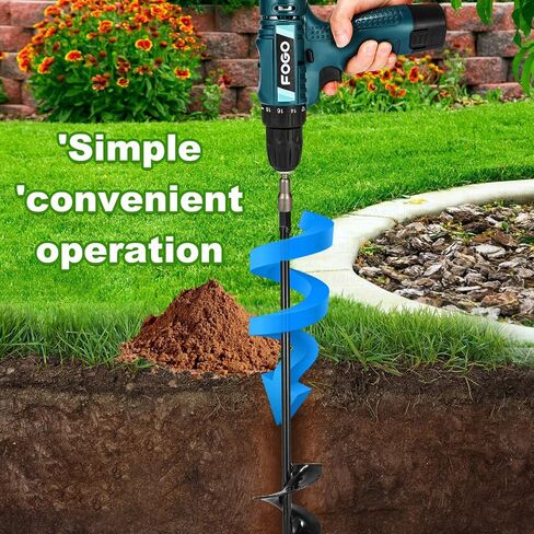 Earth Ground Anchor 18 Inch Heavy Duty Earth Anchors(1pcs)，3" Helix Diameter, Easy to Use with Drill，Can Be Used Canopies, Car Ports, Sheds, Swing Sets, Trampoline，Securing Animals in Saudi Arabia