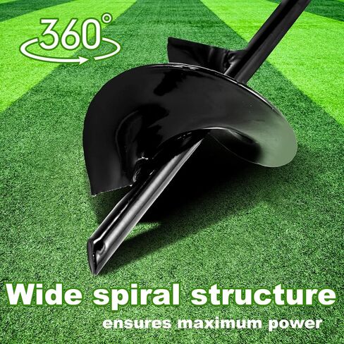 Earth Ground Anchor 18 Inch Heavy Duty Earth Anchors(1pcs)，3" Helix Diameter, Easy to Use with Drill，Can Be Used Canopies, Car Ports, Sheds, Swing Sets, Trampoline，Securing Animals in Saudi Arabia