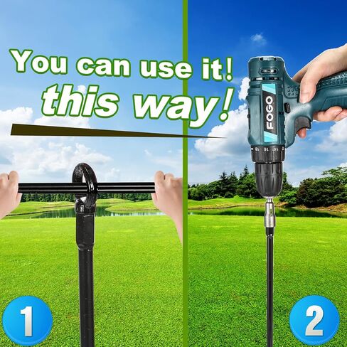 Earth Ground Anchor 18 Inch Heavy Duty Earth Anchors(1pcs)，3" Helix Diameter, Easy to Use with Drill，Can Be Used Canopies, Car Ports, Sheds, Swing Sets, Trampoline，Securing Animals in Saudi Arabia