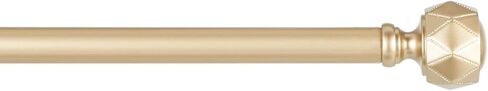 Exclusive Home Regal 1" Window Curtain Rod and Finial Set, Adjustable 36"-72", Bronze in Saudi Arabia