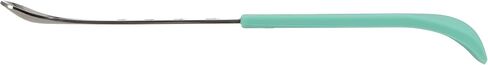 Nuby 2 in 1 Silicone and Stainless Steel Dual Ended Feeding Spoons for Baby, Aqua/Blue in Kuwait