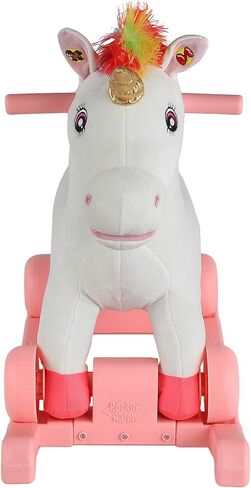 Rockin' Rider Celeste 2-in-1 Unicorn, White in Saudi Arabia