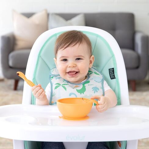 Bumkins Bibs, for Baby Girl or Boy, Infant 3-9 Months, Essential Must Have for Eating, Feeding, Baby Led Weaning, Mess Saving Waterproof Soft Fabric, Starter Bib 2-pk Watercolors and Brushstrokes in Saudi Arabia